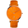 Kompass Nautilus Rose Gold Orange Dial Orange Strap