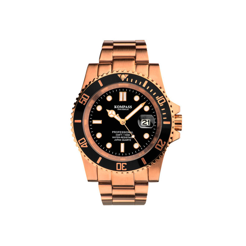 Kompass Grand Diver Rose Gold